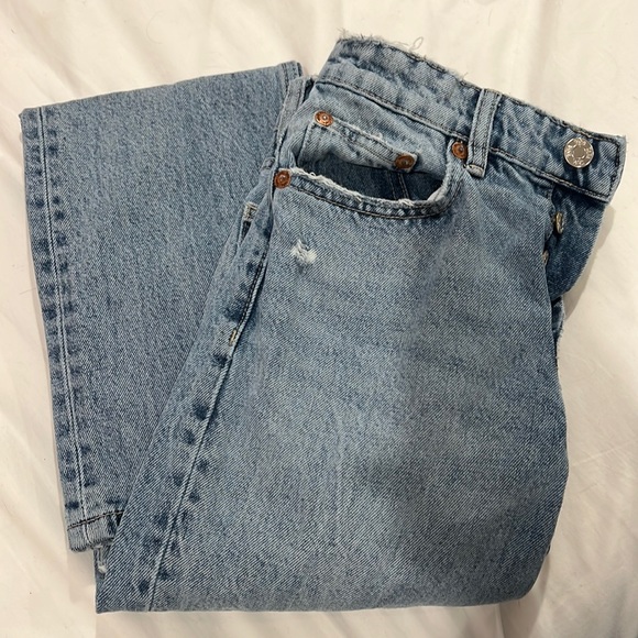 Zara Straight Leg Jeans - Picture 1 of 5